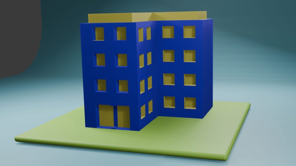 Blenderで完成させた3D作品